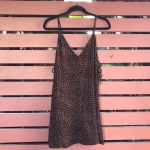 Kendall & Kylie Leopard Print Dress